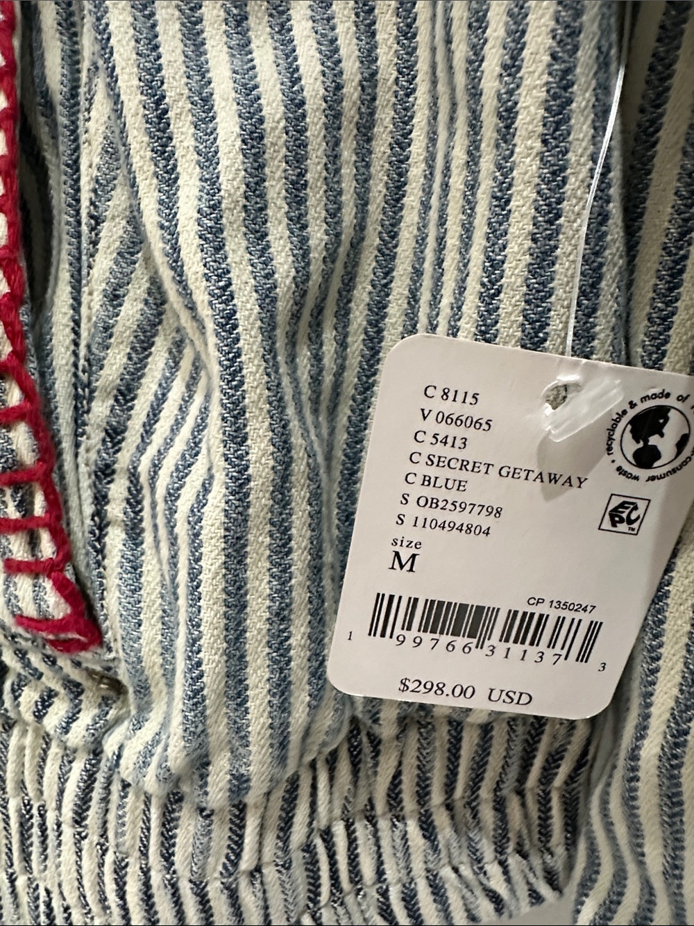 Free People We The Free Novelty Birdie Jacket $298! NEW - Picture 4 of 5
